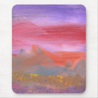 Abstract - Guash - Lovely meadows 1 of 2 Mouse Pad