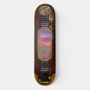 Abstract - Guash - Lovely meadows 1 of 2 Skateboard