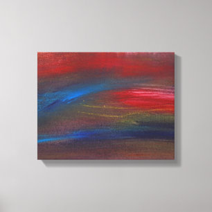 Abstract - Guash - Savana Canvas Print