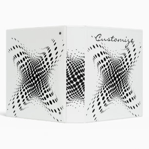 Abstract Half-tone Circles X Thunder_Cove Binder