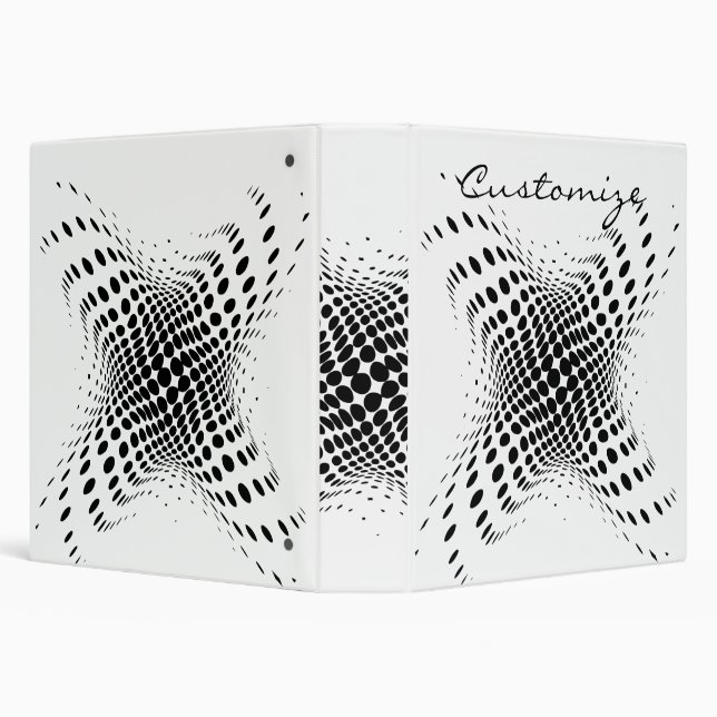 Abstract Half-tone Circles X Thunder_Cove Binder (Background)