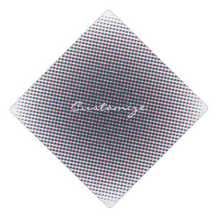 Abstract Half-tone Pulsating Circle Thunder_Cove Graduation Cap Topper