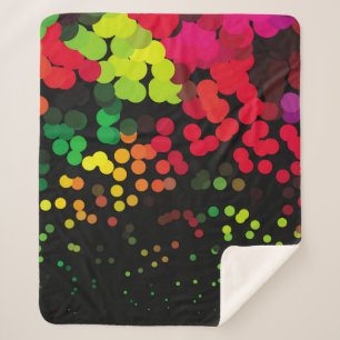 Abstract halftone background pattern. Geometric co Sherpa Blanket