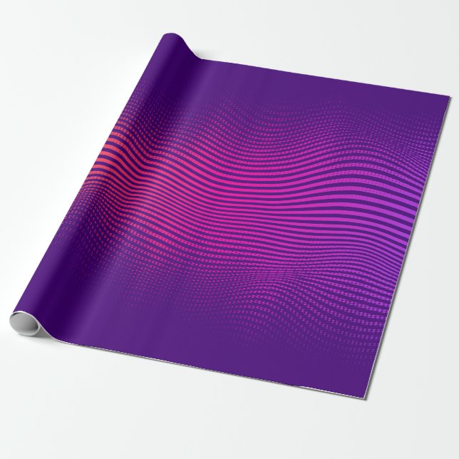 Abstract halftone gradient. vibrant background, wi wrapping paper (Unrolled)