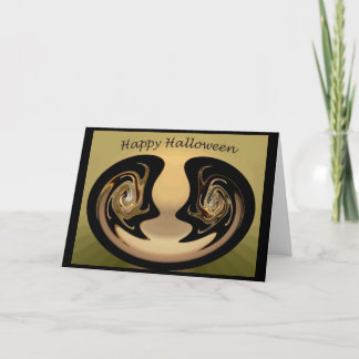 Abstract Halloween Card #2