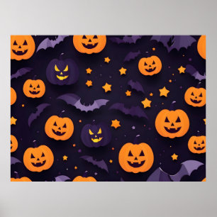 Abstract Halloween design Poster