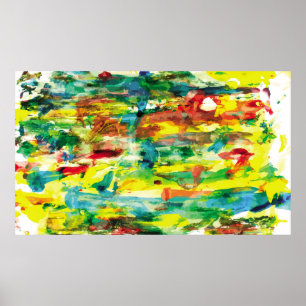 abstract hand draw oil painting composition. colo poster