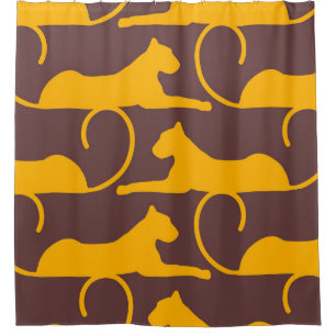 Abstract Hand Drawing Leopard Cheetah Panther Cat 