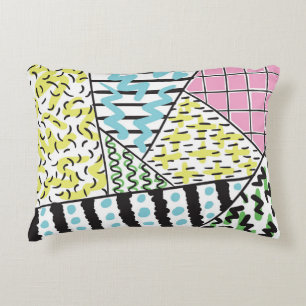 Abstract hand drawn background 3 accent pillow