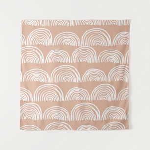 Abstract hand-drawn seamless pattern. tapestry
