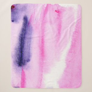 abstract hand made background with artistic waterc sherpa blanket
