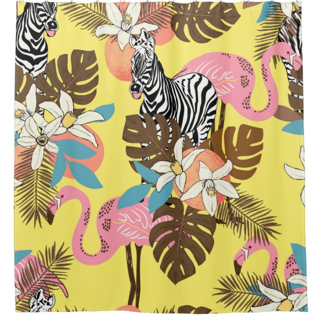 Abstract hand painted seamless animal background.  (Front)