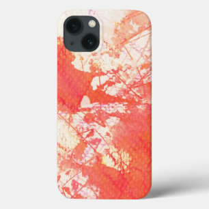 Abstract hand painted watercolor background. 2 iPhone 13 case