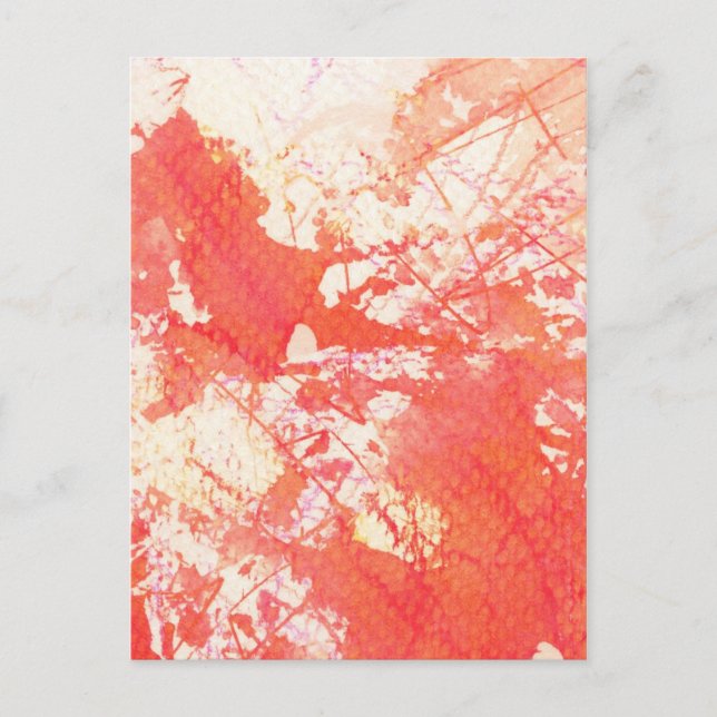 Abstract hand painted watercolor background. 2 postcard (Front)