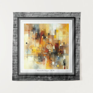 Abstract Harmonics Tapestry