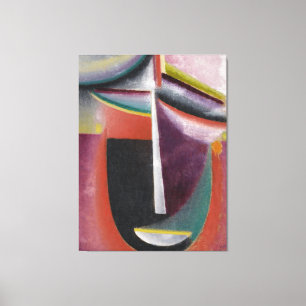 Abstract Head, Mysterium Canvas Print 