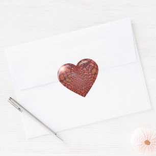 Abstract Heart Valentine's Day Sticker