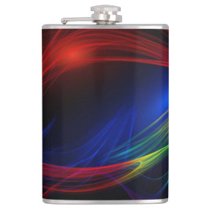 Abstract Hip Flask