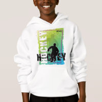 Abstract Hockey (boy) Player