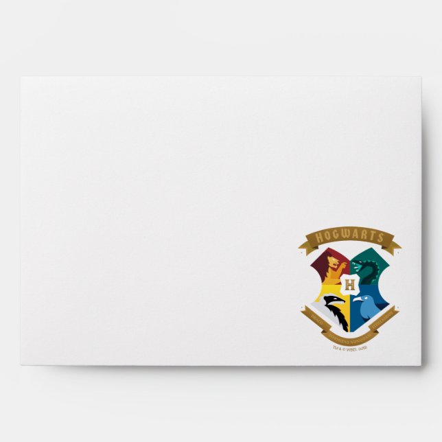 Abstract HOGWARTS™ Crest Envelope (Front)