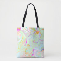 Abstract Hologram Faux Colourful Pattern