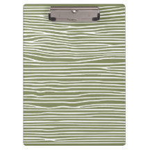 Abstract horizontal lines_white over olive green