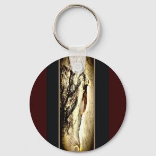 Abstract Horse Keychain