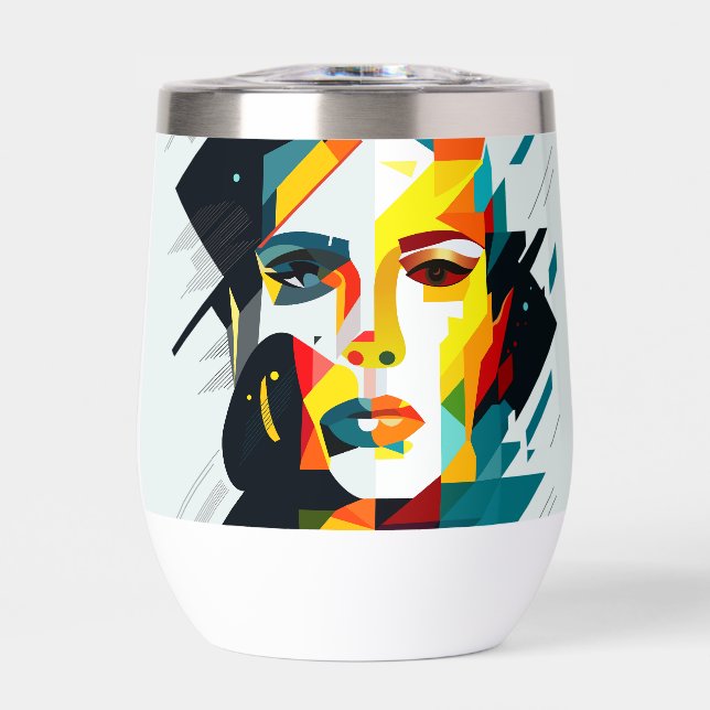 Abstract human face (Front)