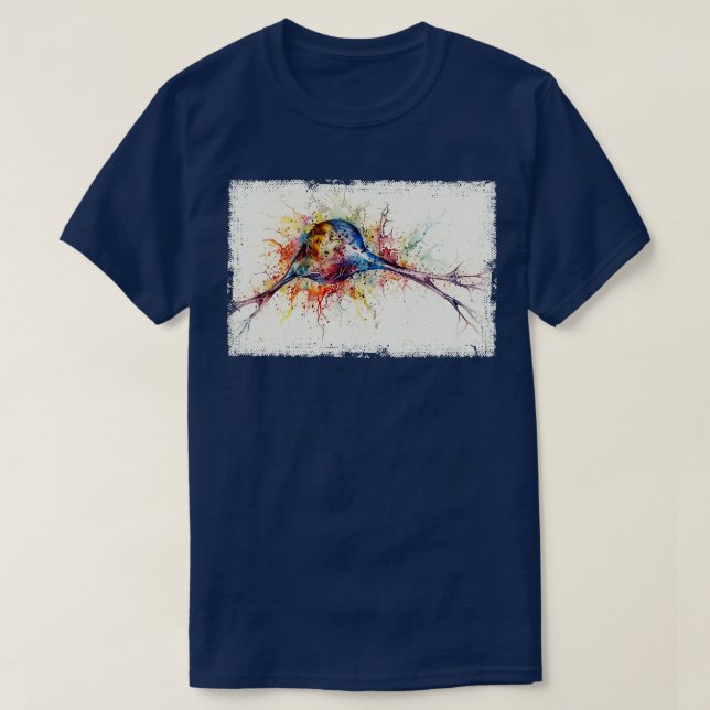 Abstract Human nerve cell 5 T-Shirt (Design Front)