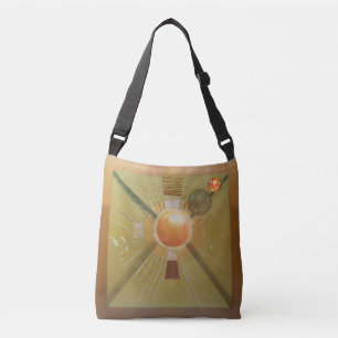 Abstract Ideas Radiation Crossbody Bag
