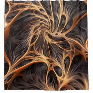 Abstract image - 3D Fractal, digital art, braun