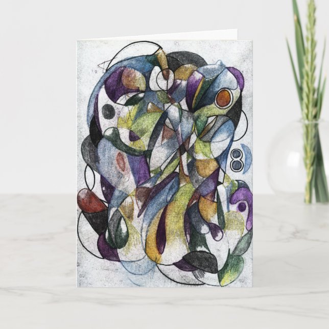 Abstract Images:  Spirit Totem Card (Front)