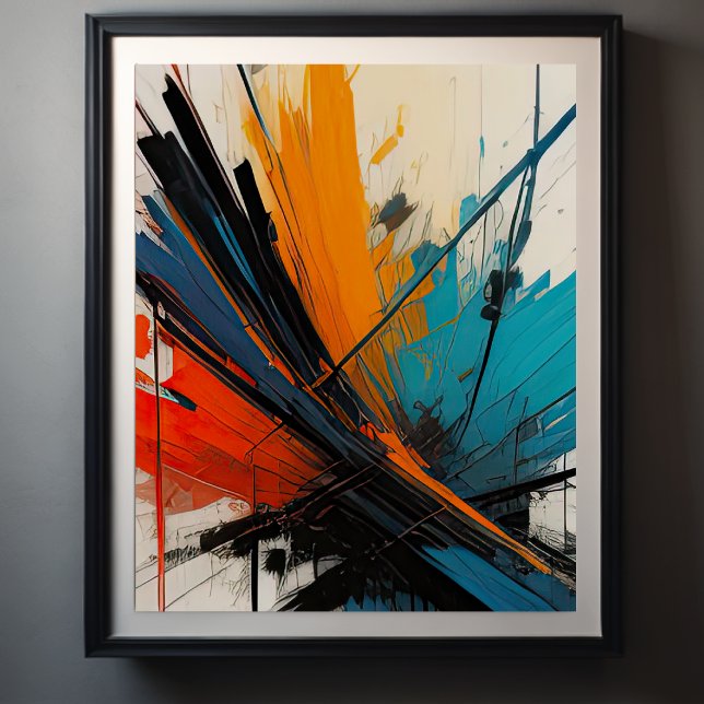 Abstract Impressionistic Painting Poster (Creator Uploaded)