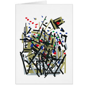 Abstract in Tape & Letterforms 1