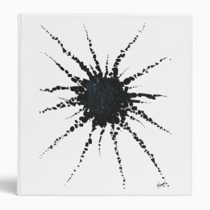 Abstract in Tape & Letterforms 3 Binder