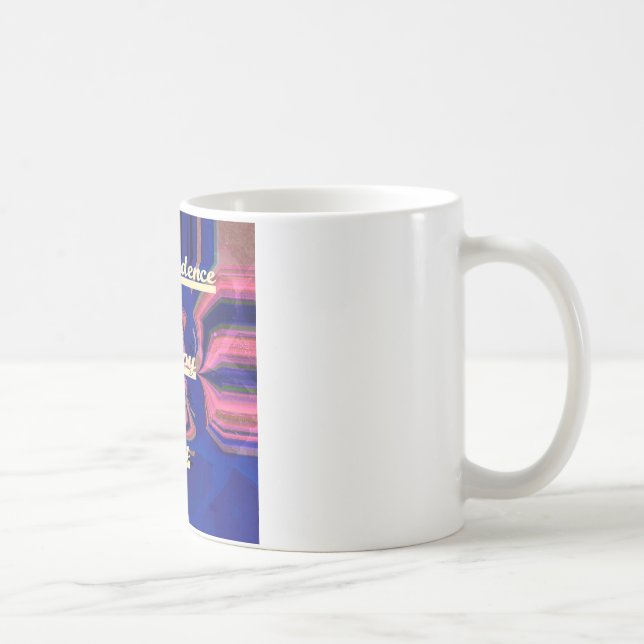 Abstract Independence Day Celebration Art Coffee Mug (Right)