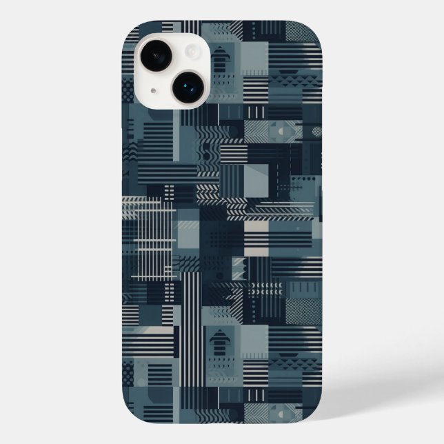 Abstract Industrial Pattern Case-Mate iPhone Case (Back)