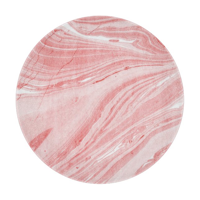 Abstract ink marble texture background. cutting board (Front)