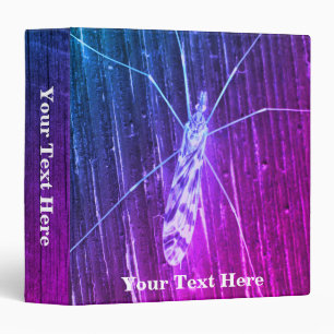 Abstract Insect Nature Art Personalized Binder