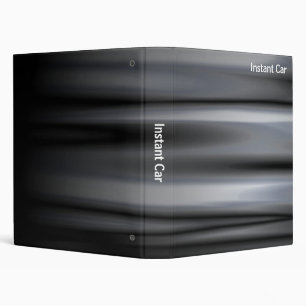 Abstract - Instant Car (1in) Binder