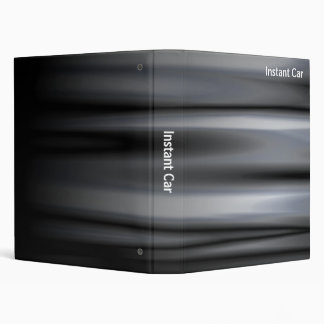Abstract - Instant Car (1in) Binder