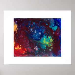 Abstract Interstellar Poster