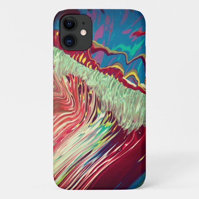 Abstract iphone case - Flow Design (Back)