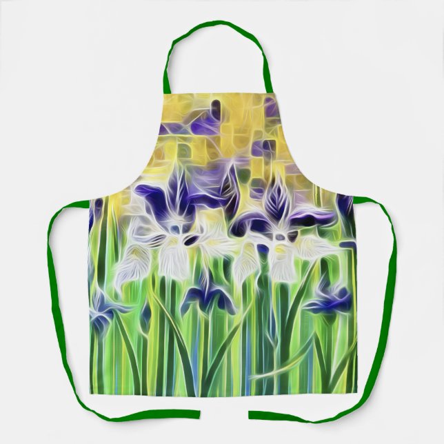 Abstract Iris Apron (Front)