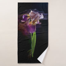 Abstract Iris Flower – Elegant Floral Art