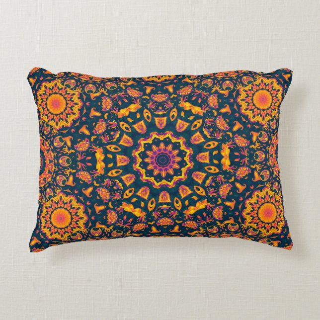 Abstract islamic pattern, arabian style. Seamless  Accent Pillow (Front)