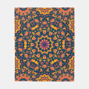Abstract islamic pattern, arabian style. Seamless  Fleece Blanket