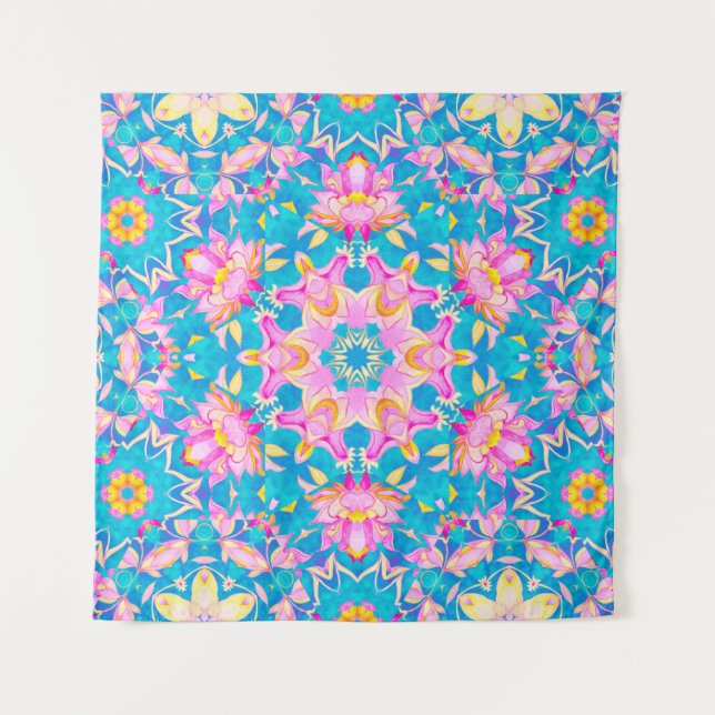 Abstract islamic pattern in arabian style. Seamles Tapestry (Front)