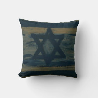 ABSTRACT ISRAEL THROW PILLOW