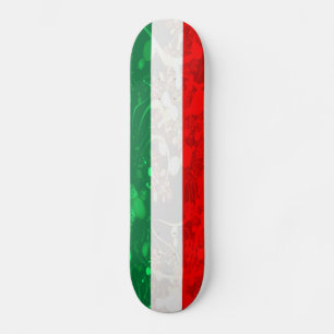 Abstract Italy flag Skateboard